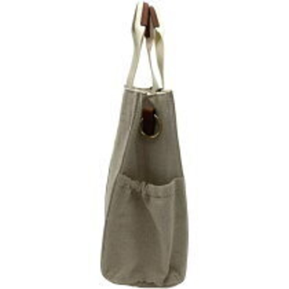 Chloe logo White canvas leather bag diaper - Picture 3 of 11